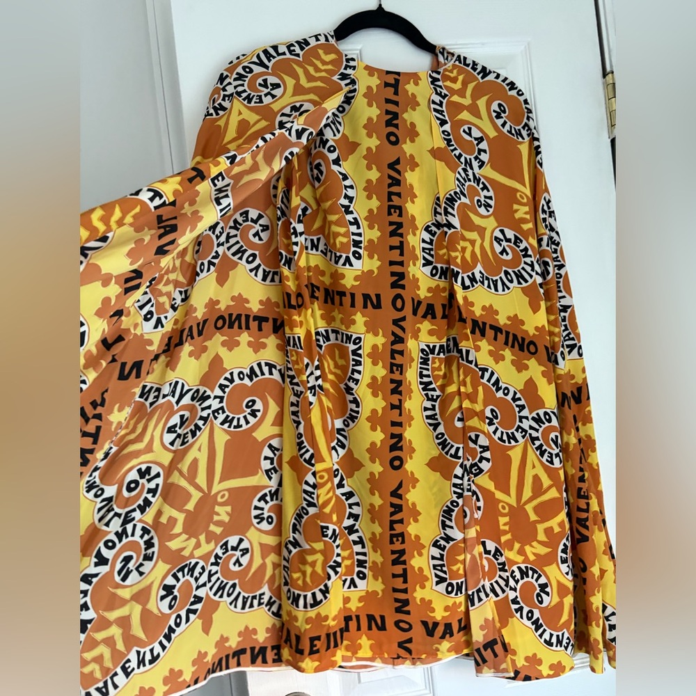 Valentino Printed silk crêpe de chine minidress - Picture 4 of 7